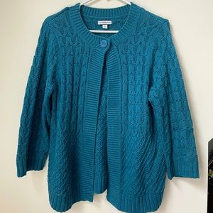 SOLD || Dark teal sweater